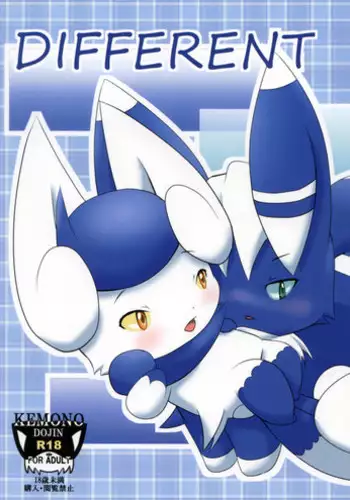 【けもケット４】新刊ニャオニクス♂♀本【L-19】DIFFERENT[pokemon][虾皮汉化组]