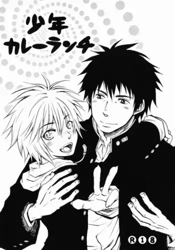 (HaruCC18) [Shounen Gekigakutai, Keiraku Kairo, KPTM'S (Hayashida, Toba Keisa, Kurotsuki Kyouto)] Shounen Curry Lunch