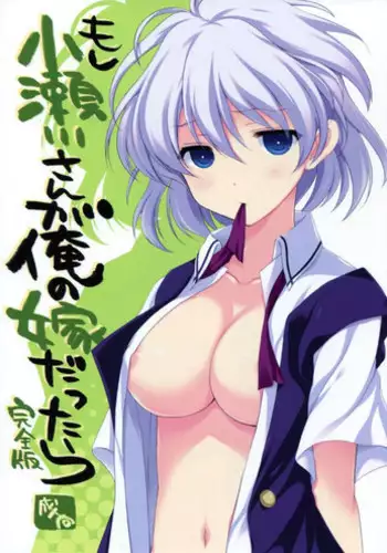 (C82) [VISTA (Odawara Hakone)] Moshi Kosegawa-san ga Ore no Yome dattara Kanzenban (-Saki-)