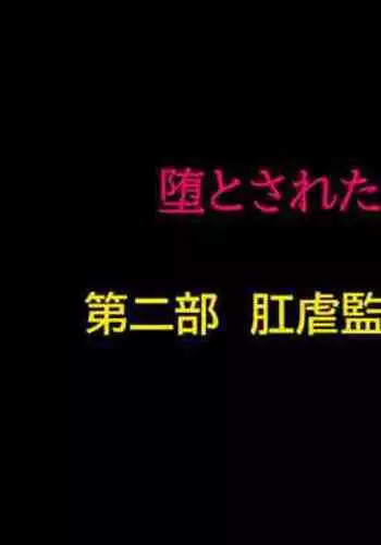 堕とされた美人キャスター・慶子 第二部 肛虐監禁病棟・悪夢の実験用牝編