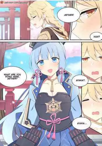 [Poyeop] Ayaka (Genshin Impact) [English][LunaticSeibah]