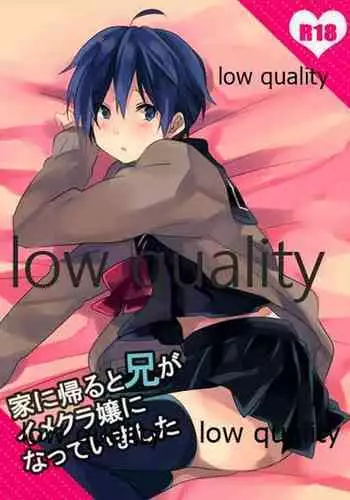 Ie ni Kaeru to Ani ga ImaClu Jou ni Natteimashita