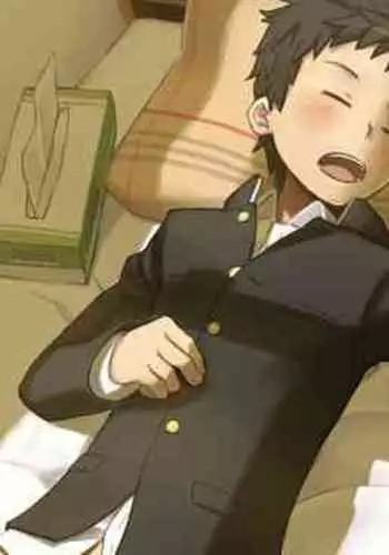 [Steelwire] 同人/マンガ｜学校帰りの少年がベッドの上で事を始めるだけ