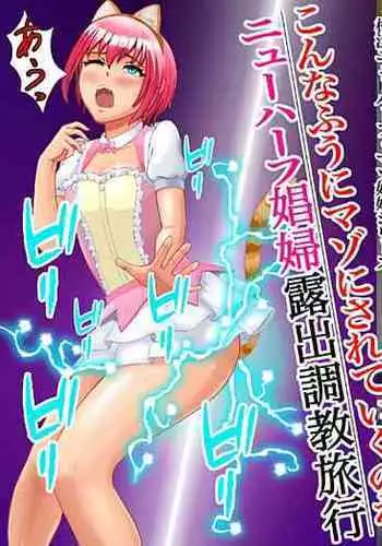 こんなふうにマゾにされていくのね。ニューハーフ娼婦露出調教旅行