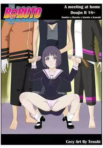 [CecyArtByTenshi] A Meeting at Home (Boruto)