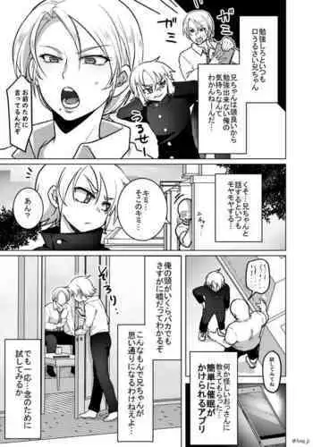 催眠アプリで兄を犯す弟の話