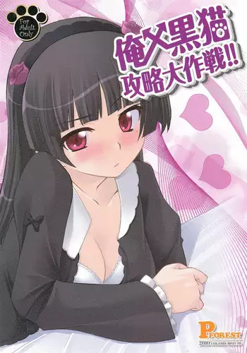 (C79) [P-FOREST (Hozumi Takashi)] Ore x Kuroneko Kouryaku Daisakusen!! (Ore no Imouto ga Konna ni Kawaii Wake ga Nai)